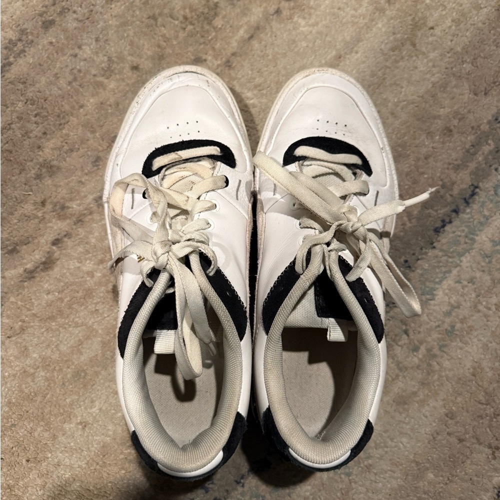 Puma White and Black Women's Sneakers